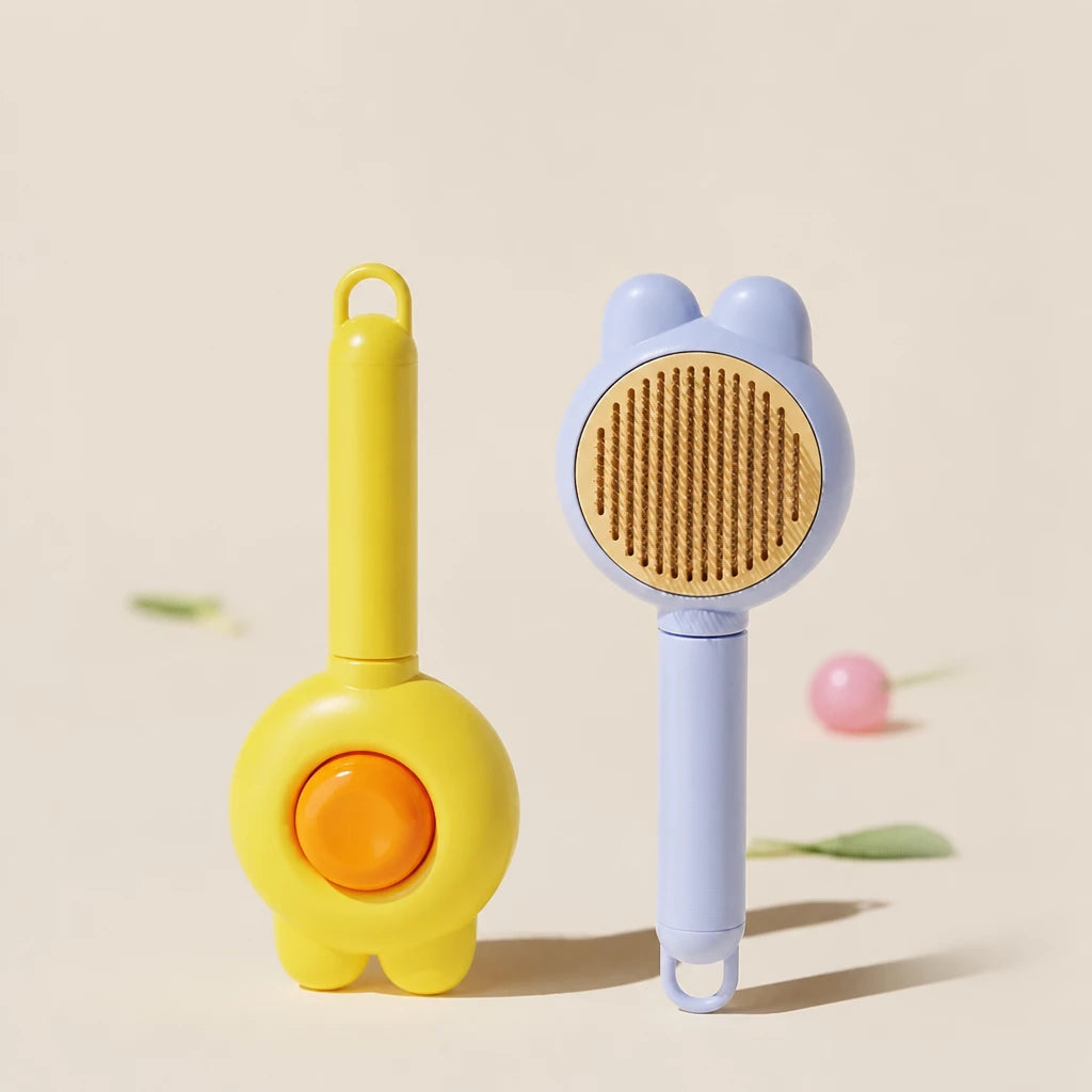 Cat & Dog Pin Brush for Loose Fur