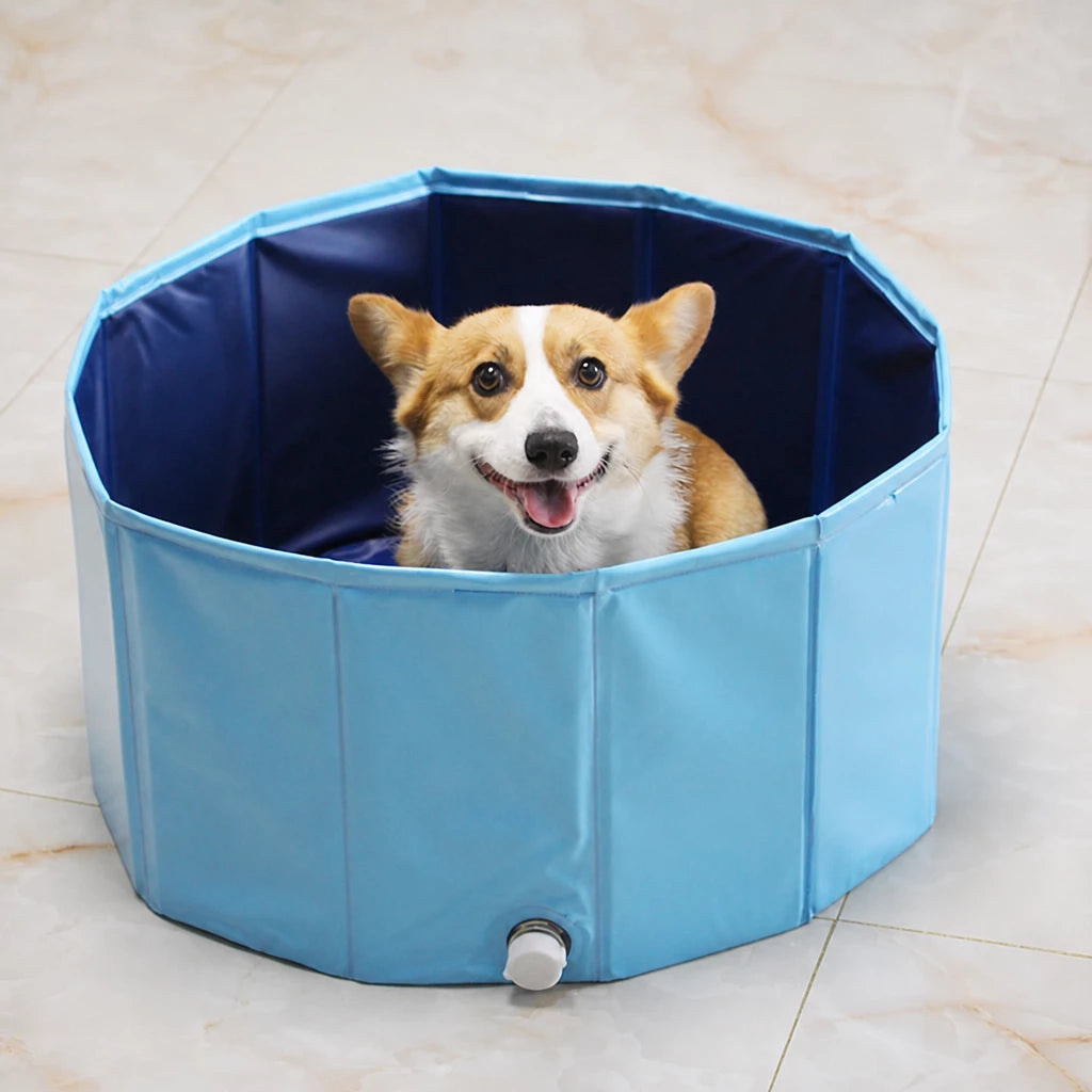Foldable Pet Bath Tub for Cats & Dogs