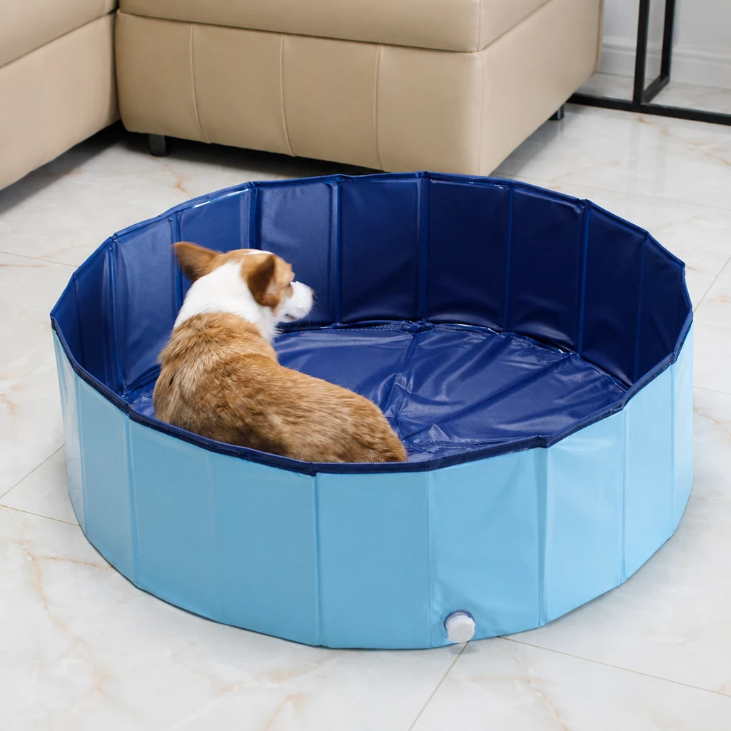 Foldable Pet Bath Tub for Cats & Dogs