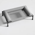 Elevated Faux Leather Dog Bed with Removable, Washable Design