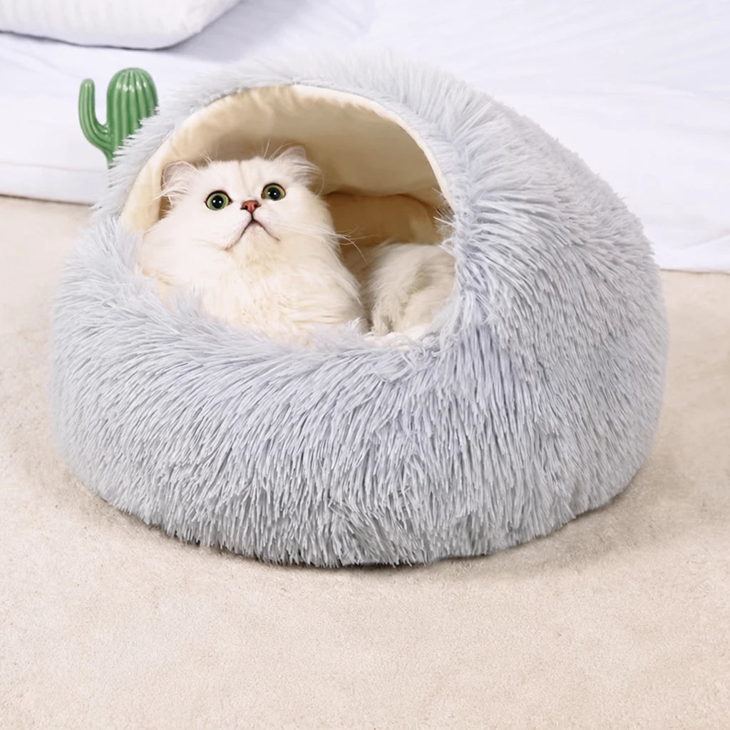 Polyester Cat & Dog Nest Bed