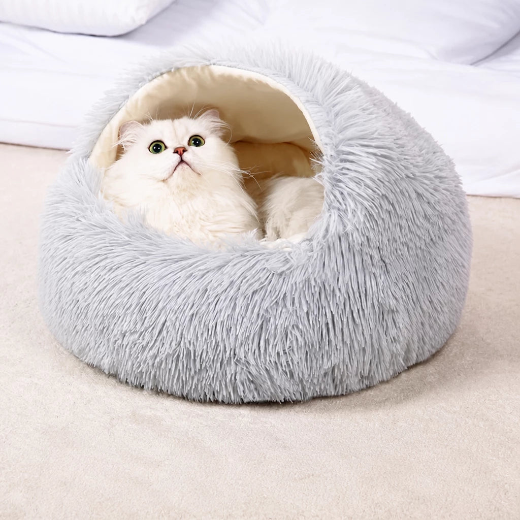 Polyester Cat & Dog Nest Bed
