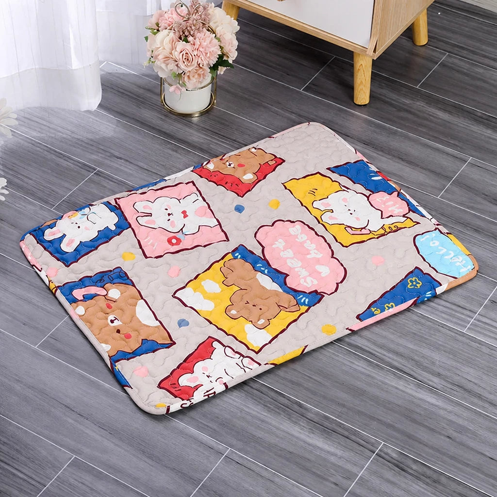 Pet Bed Mat for Dogs and Cats, Polyester EPE Foam
