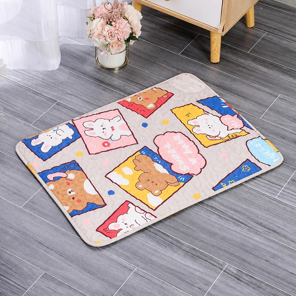 Pet Bed Mat for Dogs and Cats, Polyester EPE Foam