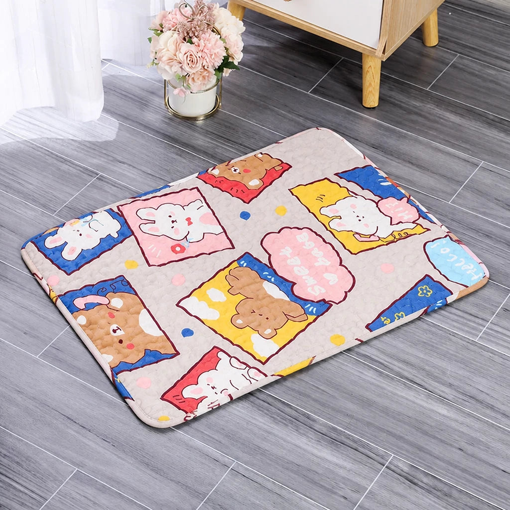 Pet Bed Mat for Dogs and Cats, Polyester EPE Foam