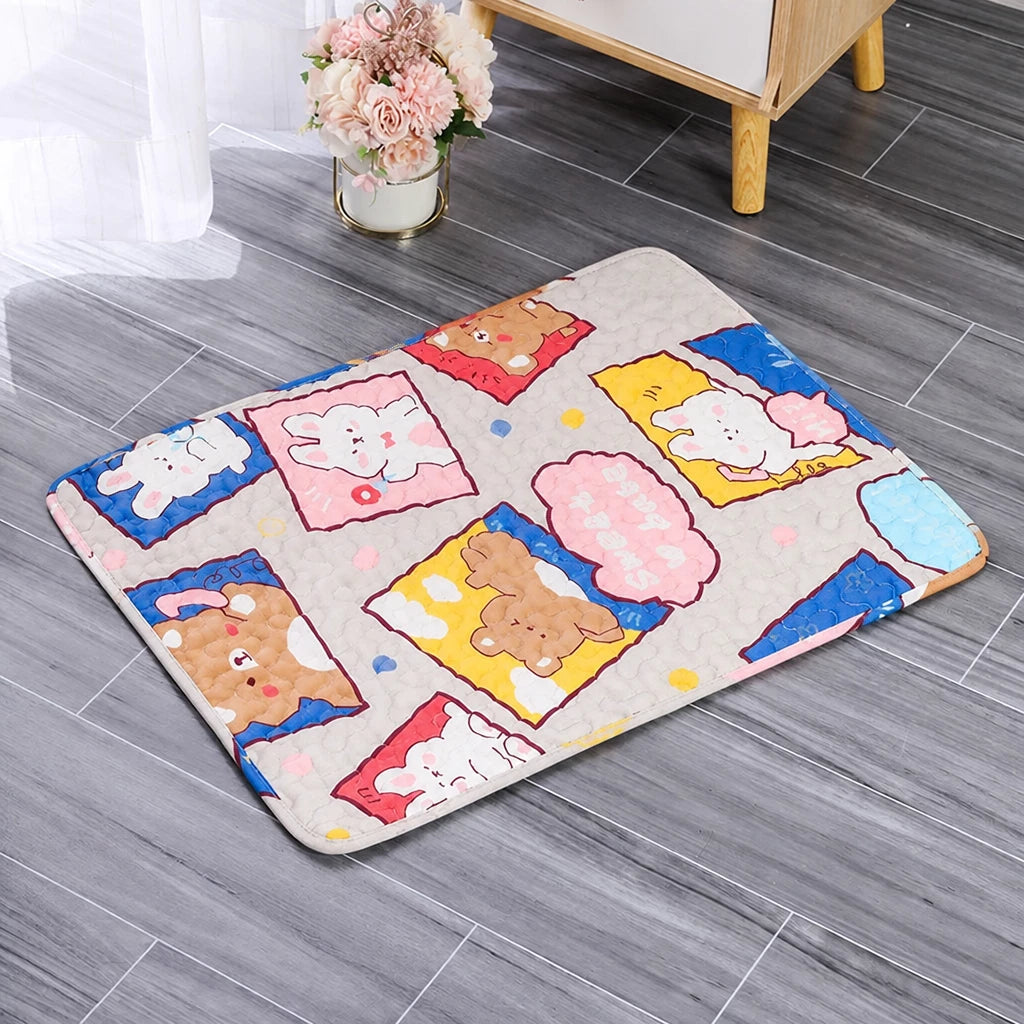 Pet Bed Mat for Dogs and Cats, Polyester EPE Foam