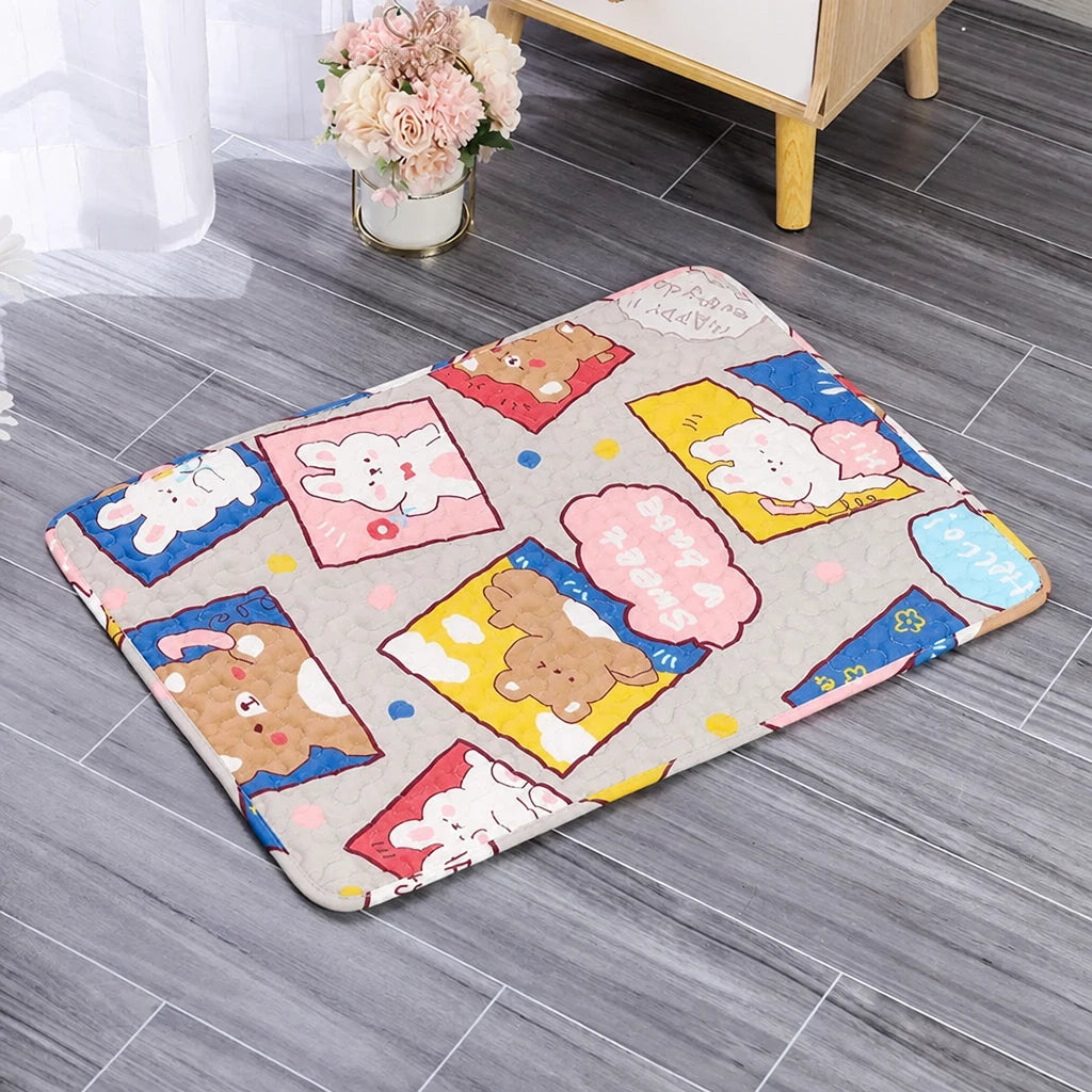 Pet Bed Mat for Dogs and Cats, Polyester EPE Foam