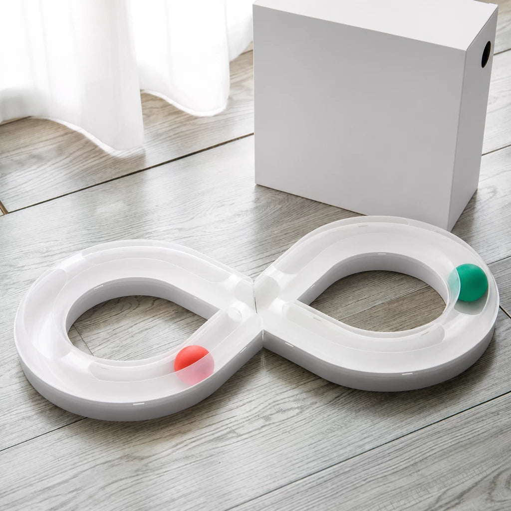 Interactive Cat Ball Track Toy