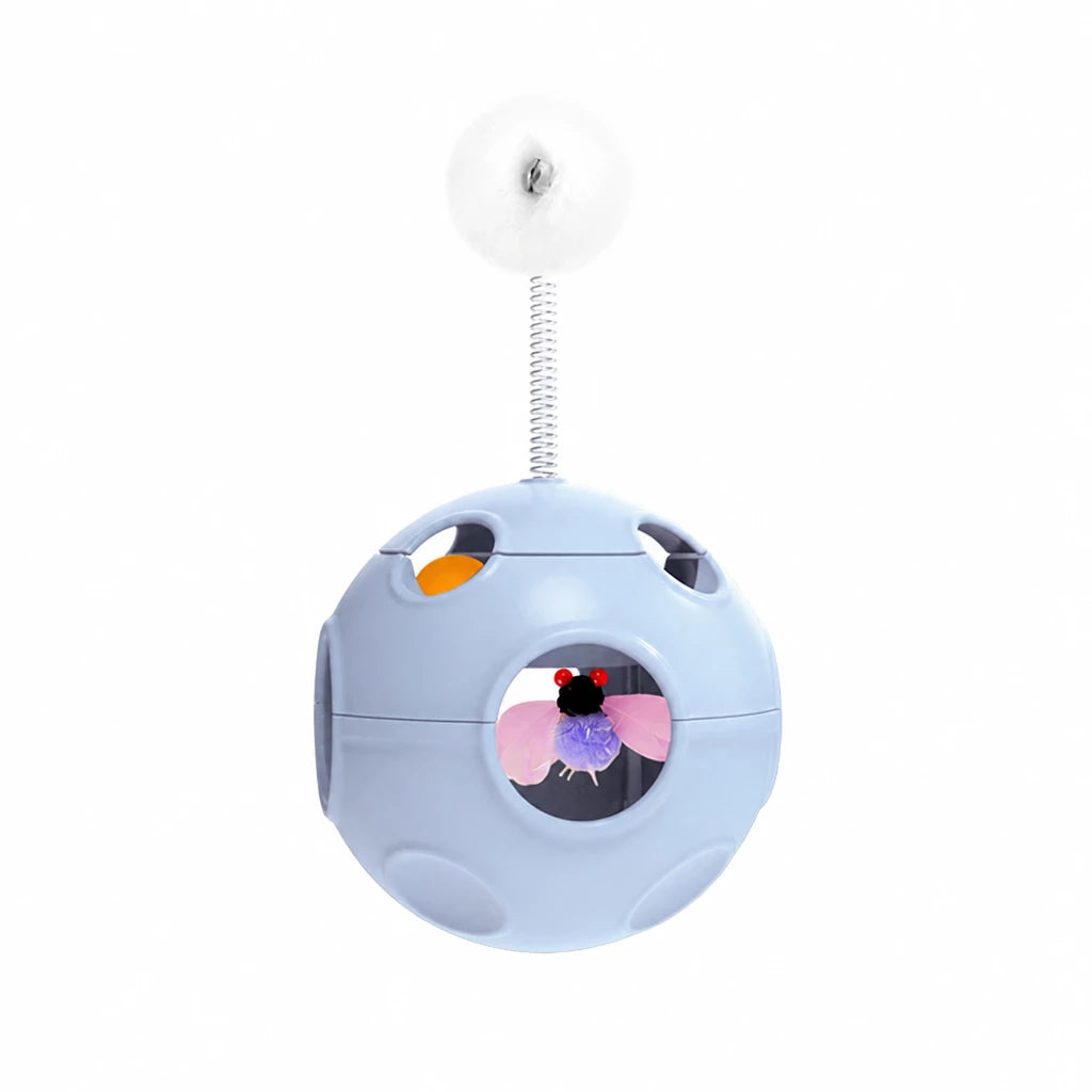 5-in-1 Planet Tumbler Cat Toy with Teaser Wand