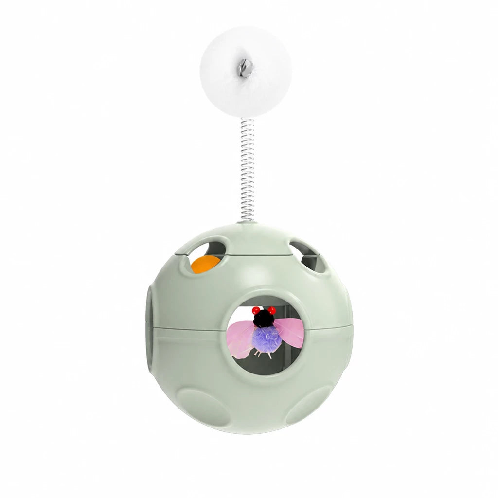 5-in-1 Planet Tumbler Cat Toy with Teaser Wand