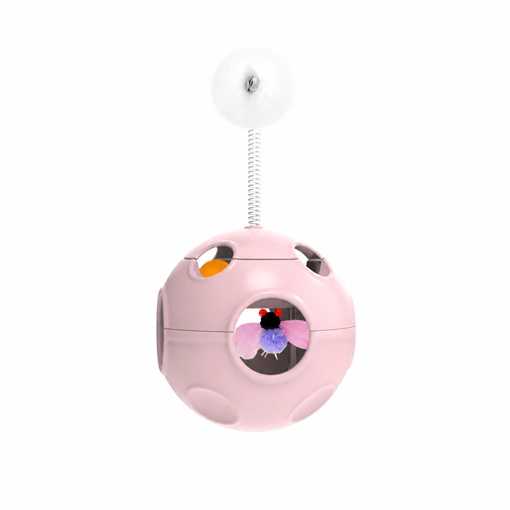 5-in-1 Planet Tumbler Cat Toy with Teaser Wand