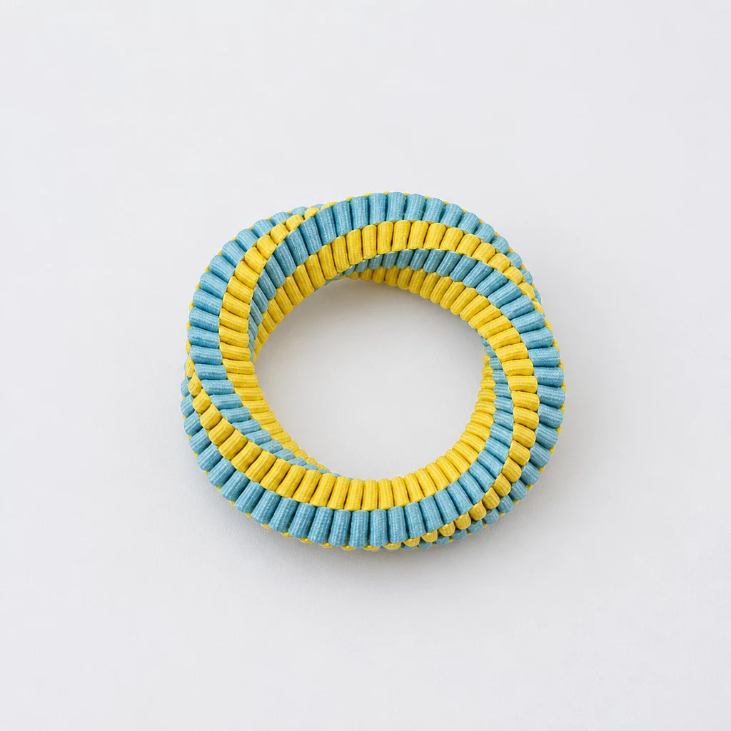 Knotted Nylon Dog Rope Tug Toy for Interactive Play