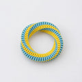 Knotted Nylon Dog Rope Tug Toy for Interactive Play