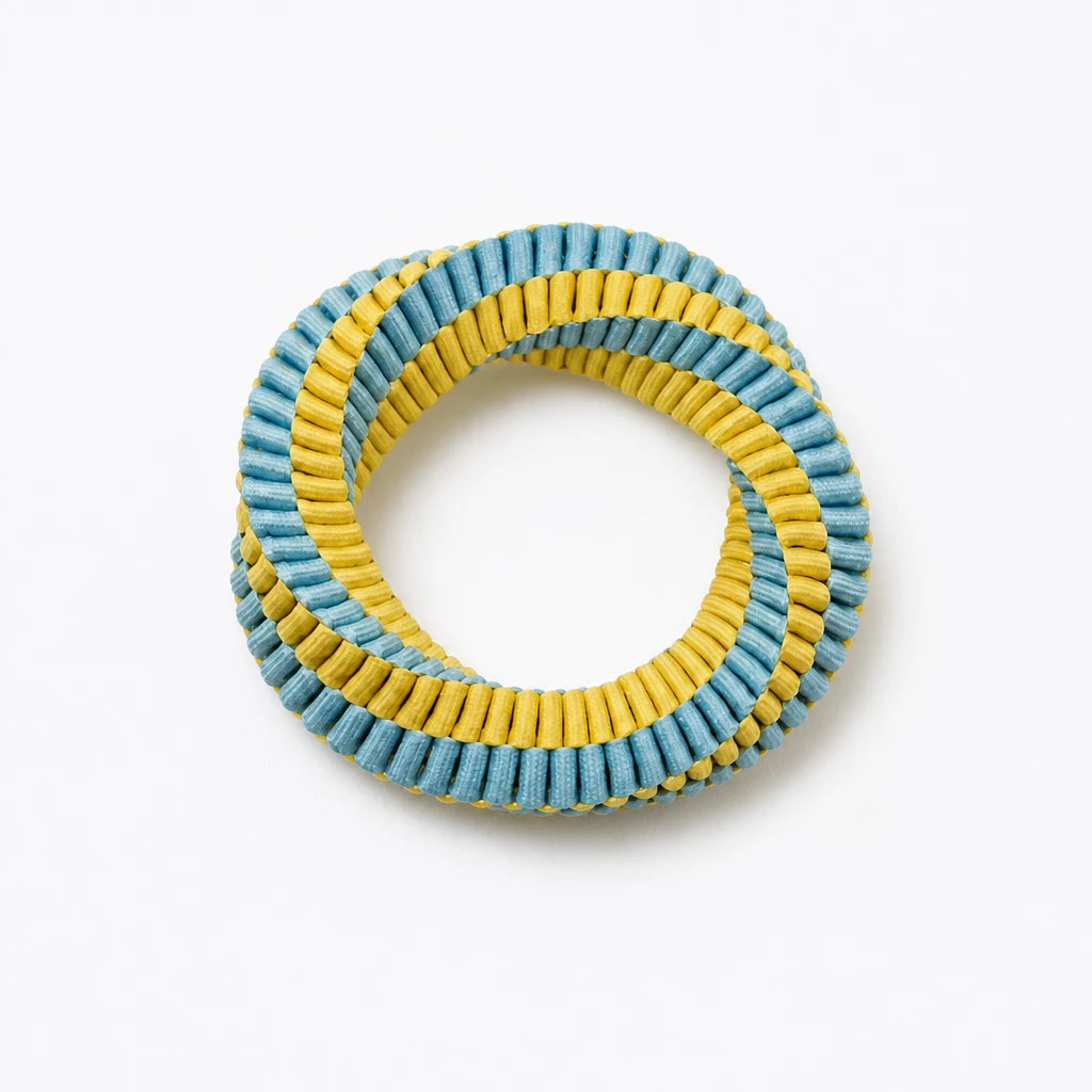 Knotted Nylon Dog Rope Tug Toy for Interactive Play
