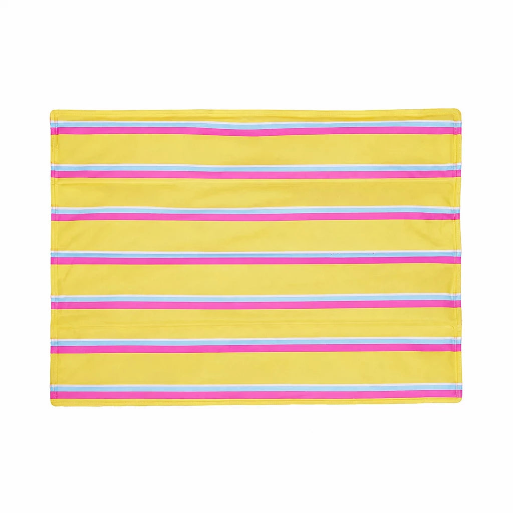 Striped Gel Pet Mat for Dogs and Cats