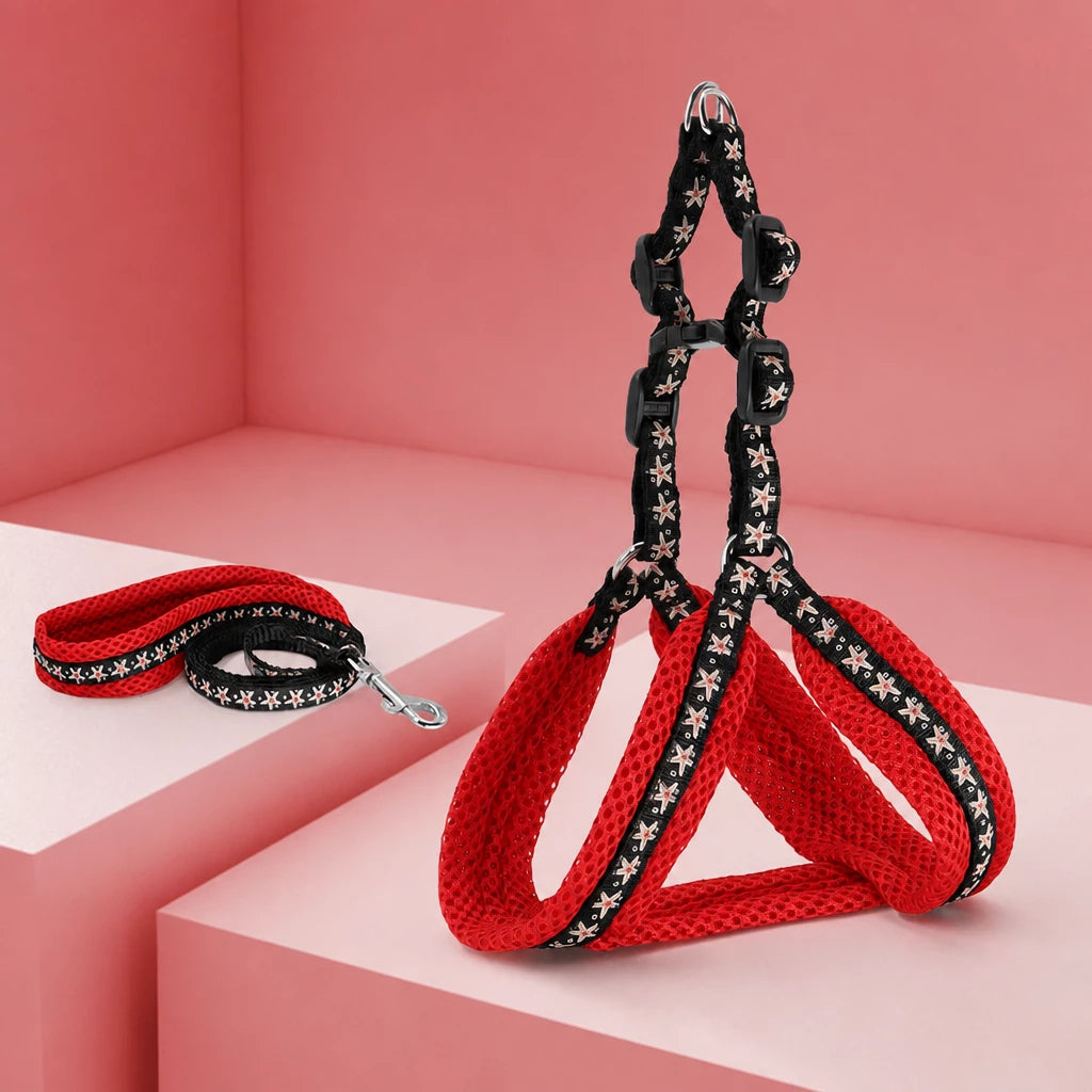 Small Dog Vest Harness and Leash