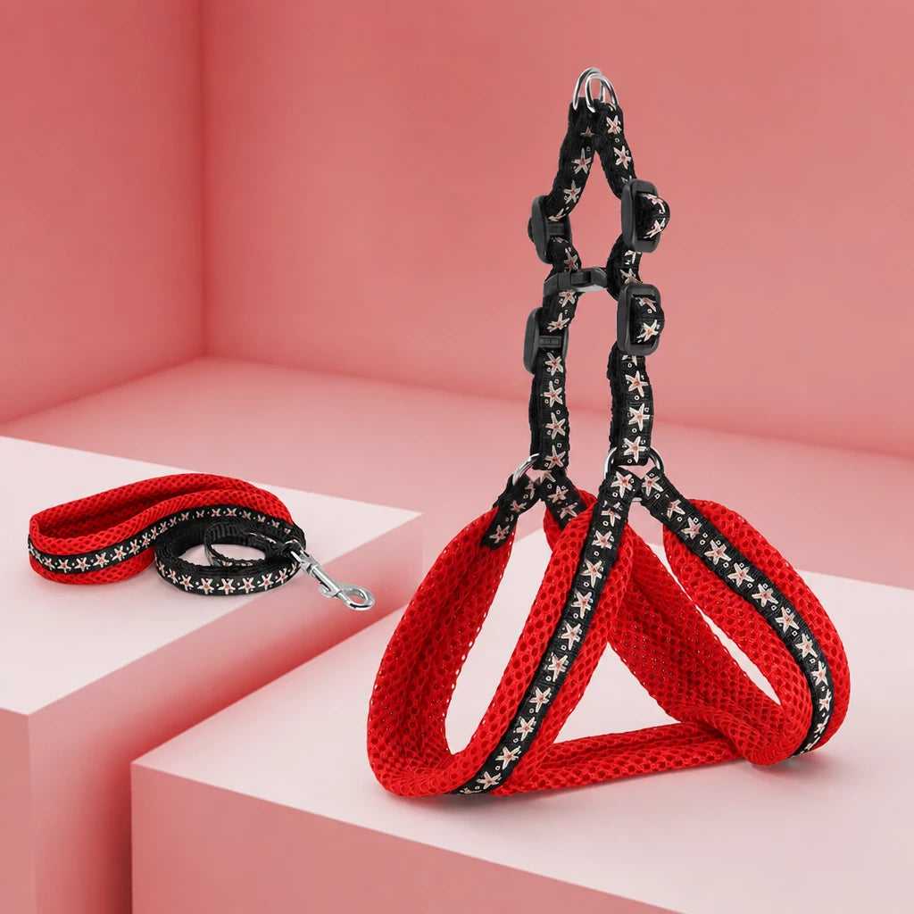 Small Dog Vest Harness and Leash