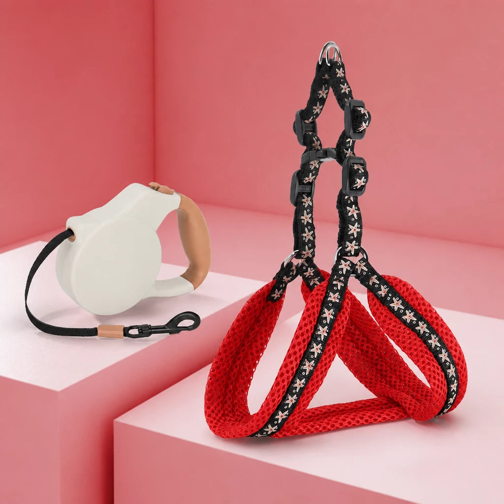 Small Dog Vest Harness and Leash