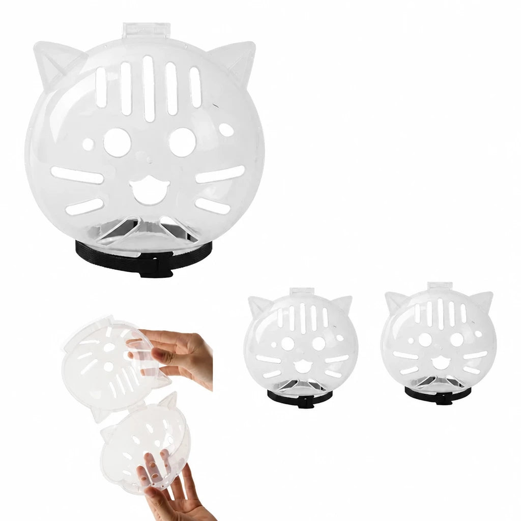 Clear Plastic Cat Elizabethan Collar