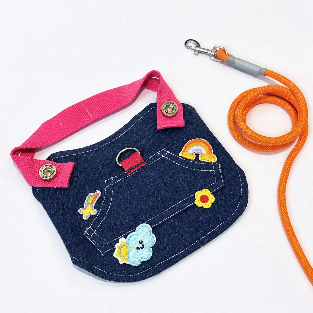 Nylon Pet Harness with Optional Leash