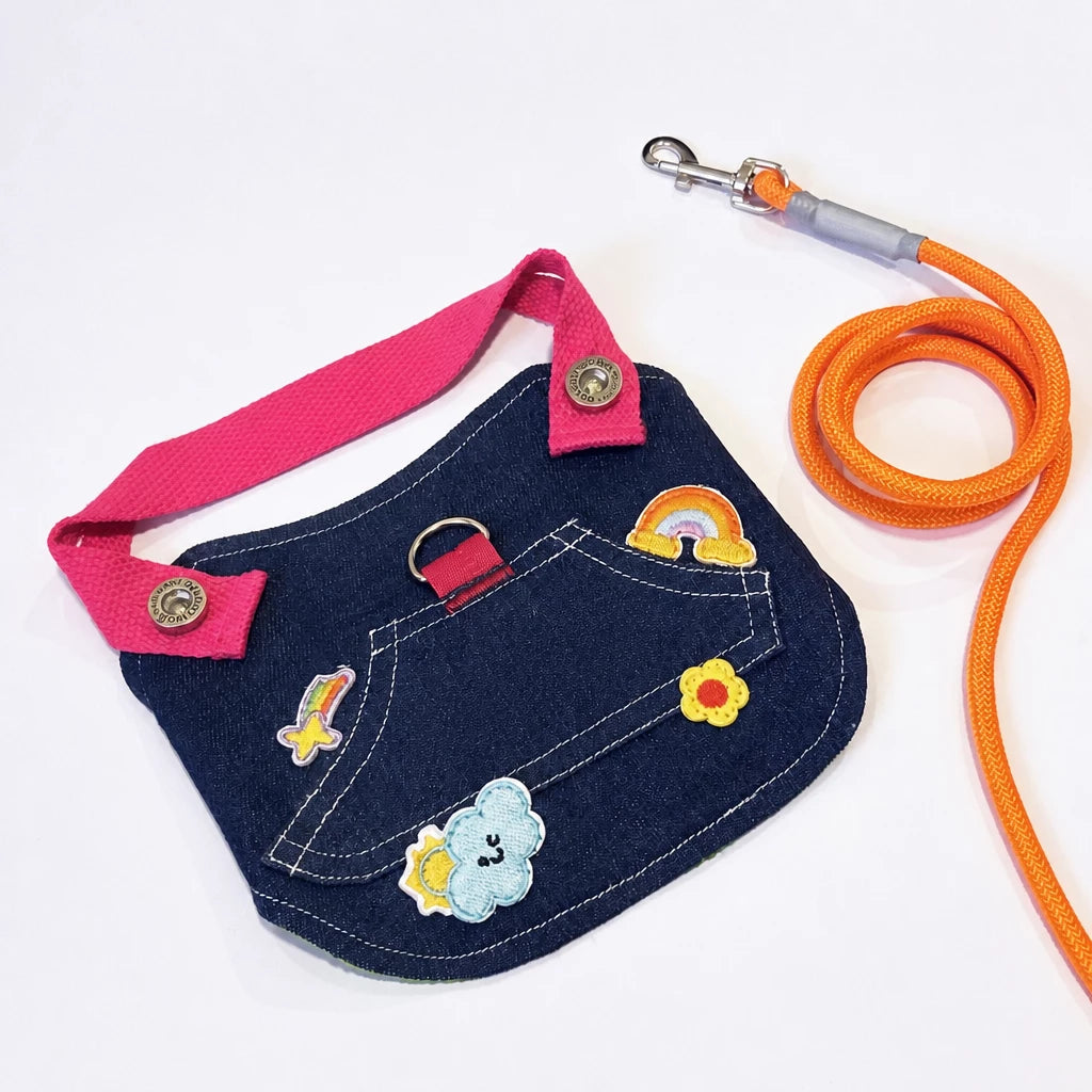 Nylon Pet Harness with Optional Leash