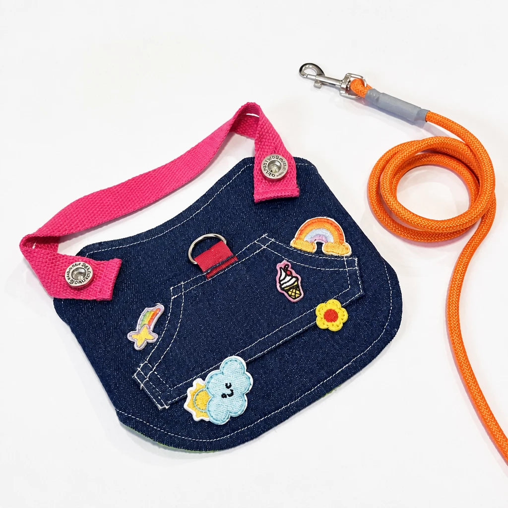 Nylon Pet Harness with Optional Leash