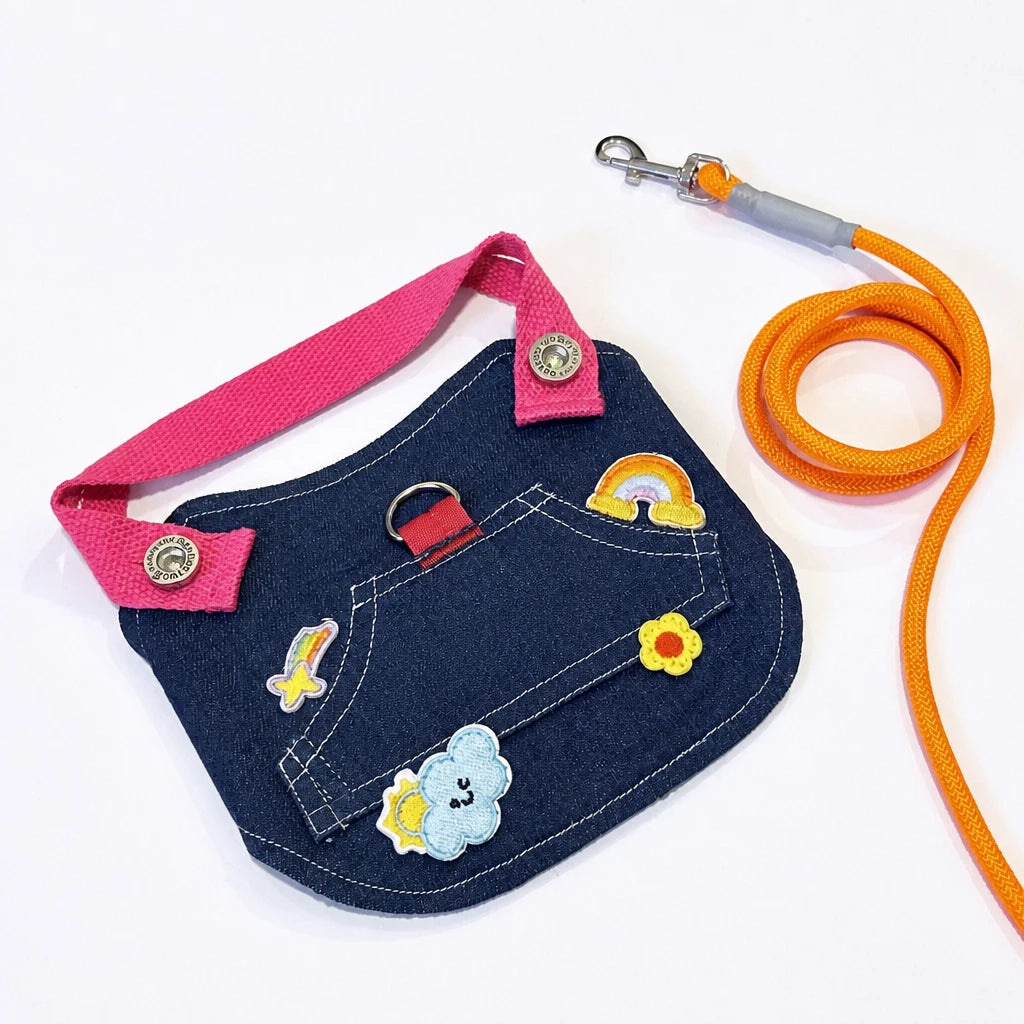 Nylon Pet Harness with Optional Leash