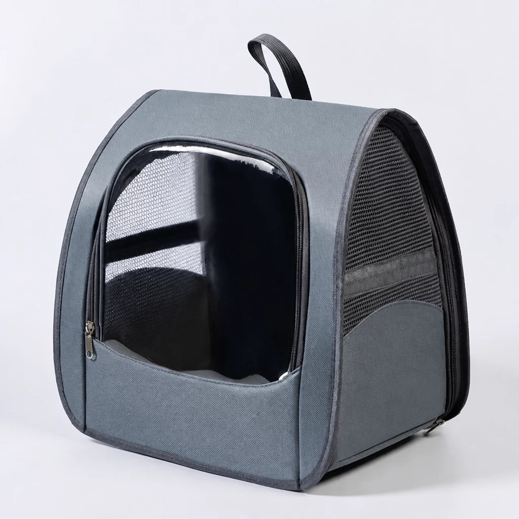 Pet Backpack Carrier with Panoramic Window for Cats & Small Dogs