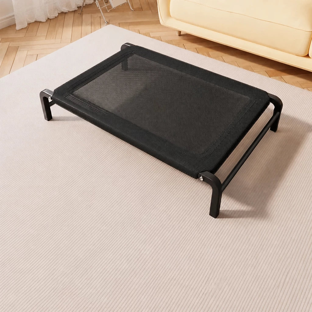 Elevated Mesh Dog Bed with Metal Frame
