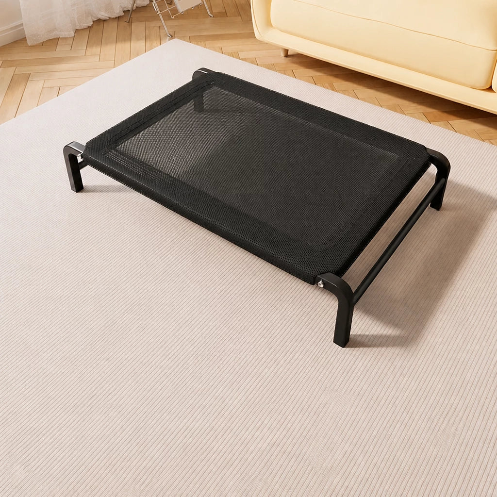 Elevated Mesh Dog Bed with Metal Frame