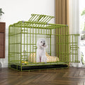 Indoor Dog Crate with Tray for Dogs Up to 33 lb