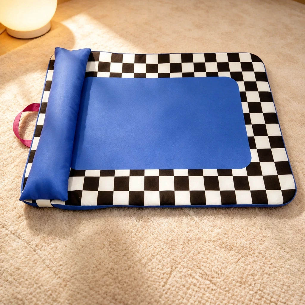 Non-Slip Water-Resistant Pet Bed Mat for Dogs and Cats