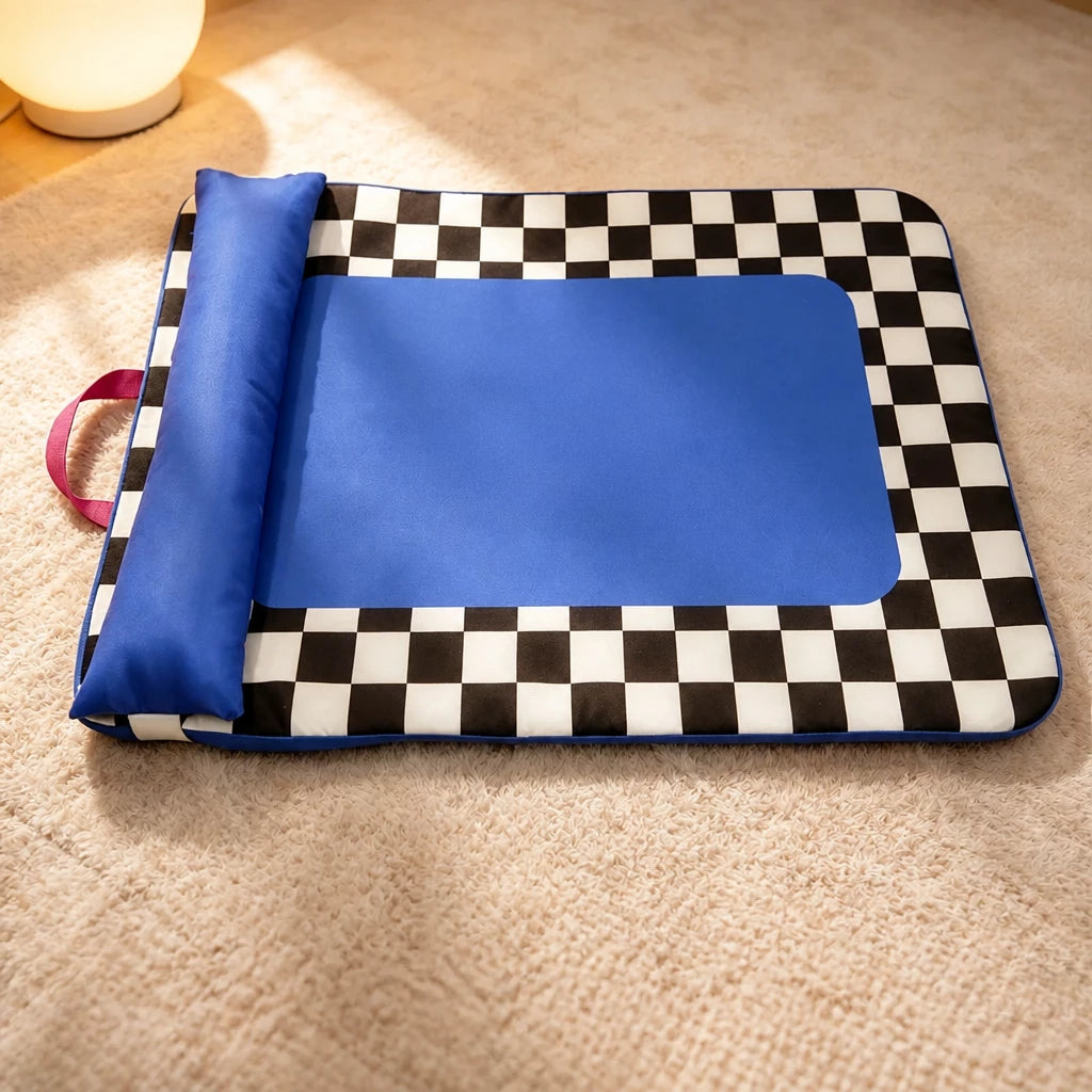 Non-Slip Water-Resistant Pet Bed Mat for Dogs and Cats