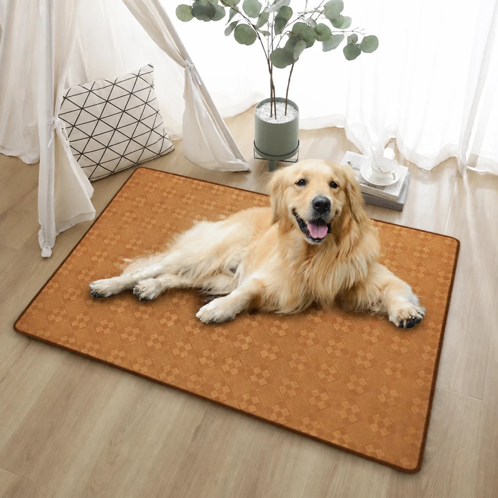 Woven Rattan Pet Mat for Cats and Dogs