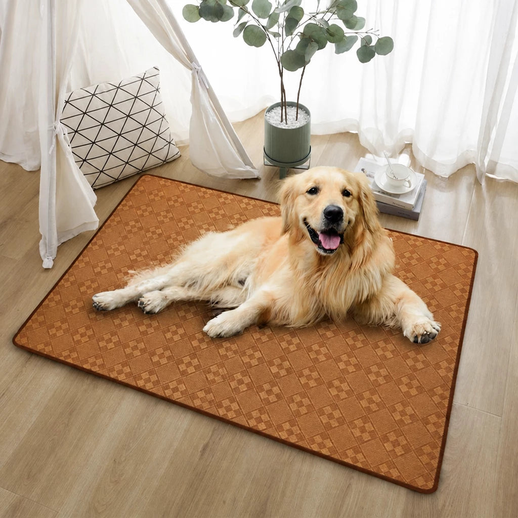 Woven Rattan Pet Mat for Cats and Dogs