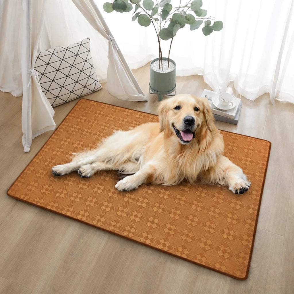 Woven Rattan Pet Mat for Cats and Dogs