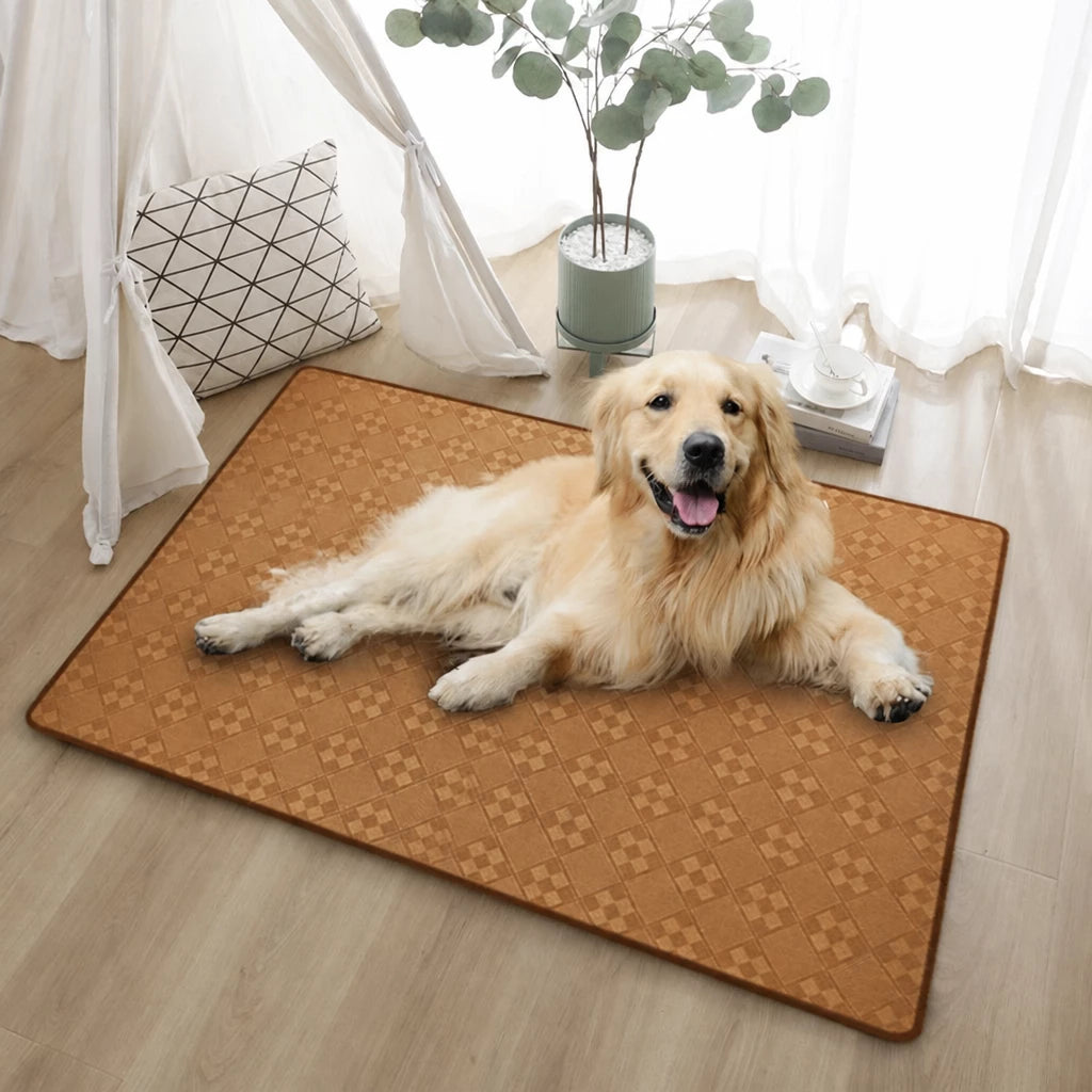 Woven Rattan Pet Mat for Cats and Dogs