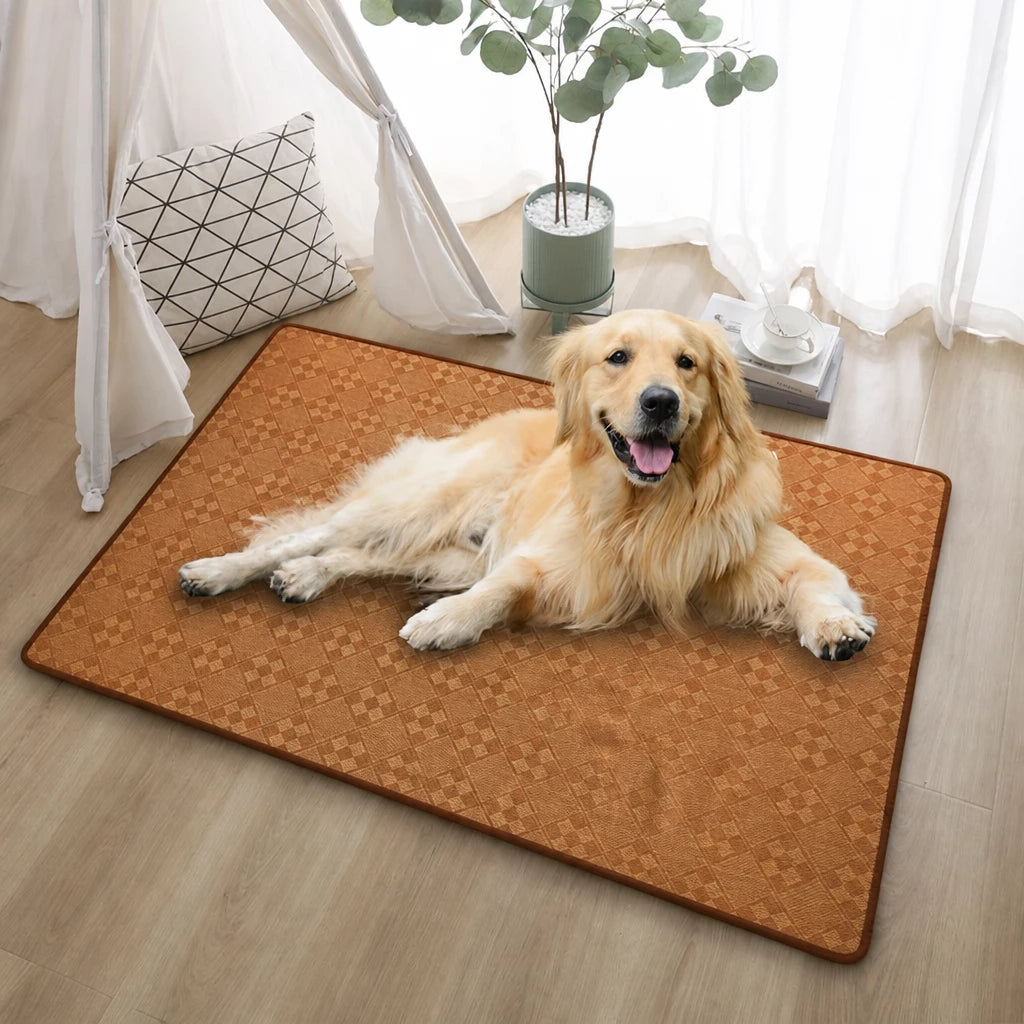 Woven Rattan Pet Mat for Cats and Dogs
