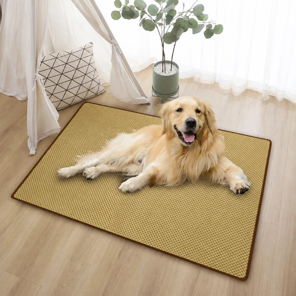 Woven Rattan Pet Mat for Cats and Dogs