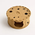 Donut Cat Scratcher Bed with Enclosed Tunnel