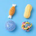 Squeaky Chew Toy Sets for Small Dogs