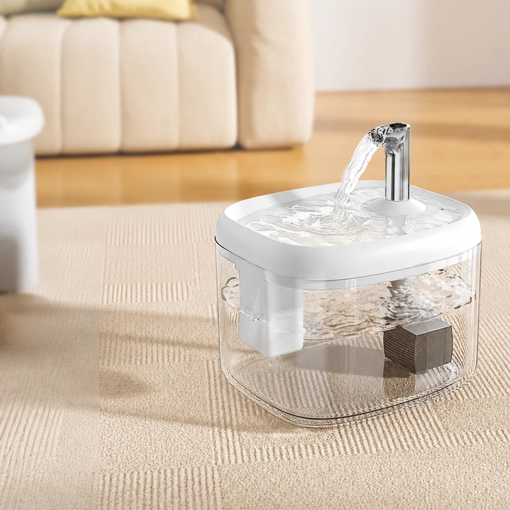 1.5 L Automatic Pet Water Fountain with Circulating Filter for Cats & Dogs