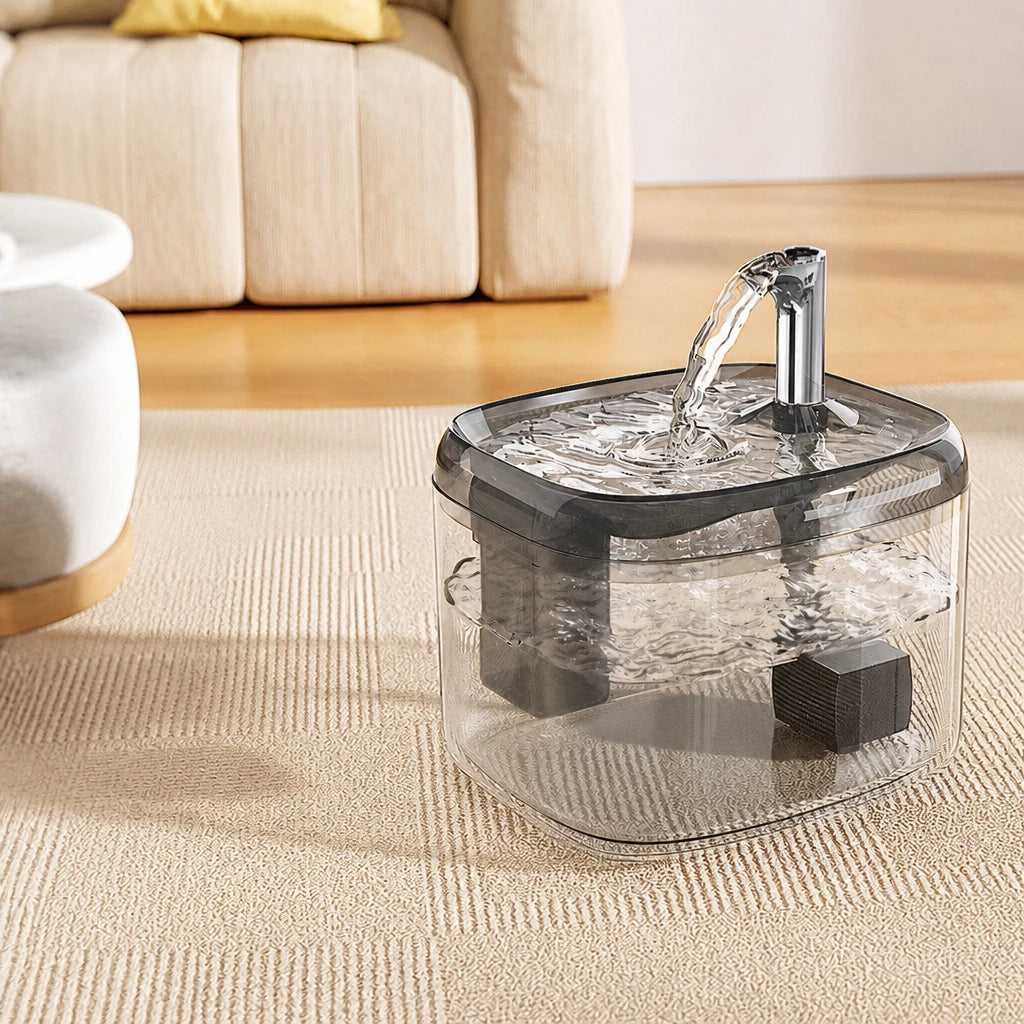 1.5 L Automatic Pet Water Fountain with Circulating Filter for Cats & Dogs