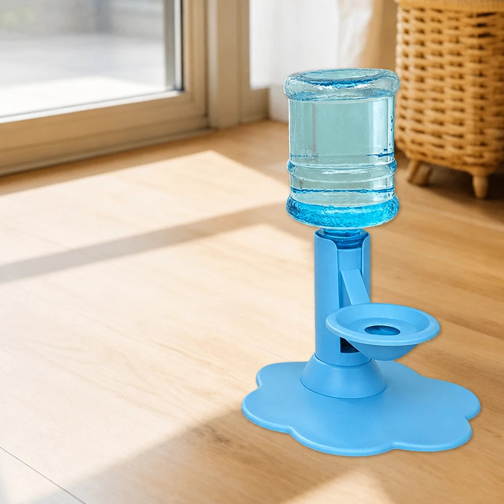 Adjustable-Height Pet Water Dispenser for Cats