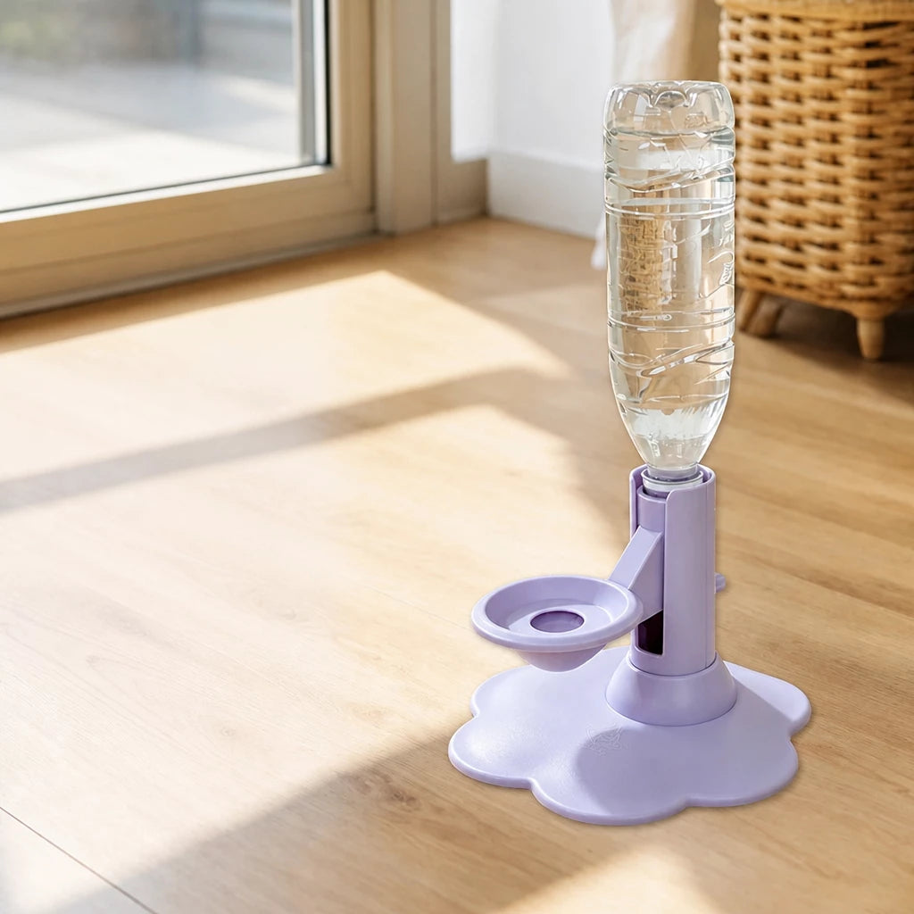 Adjustable-Height Pet Water Dispenser for Cats