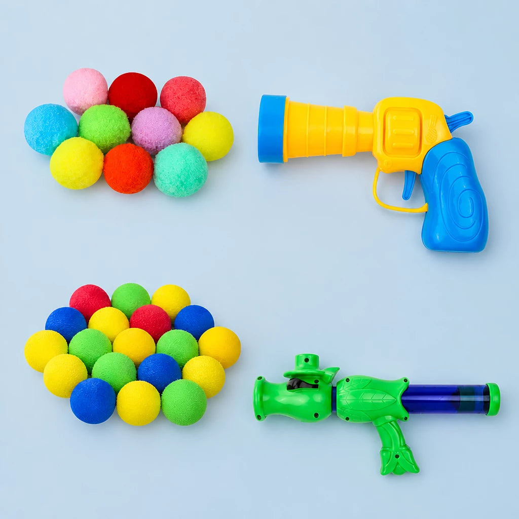 Cat Toy Ball Launcher for Plush and EVA Balls