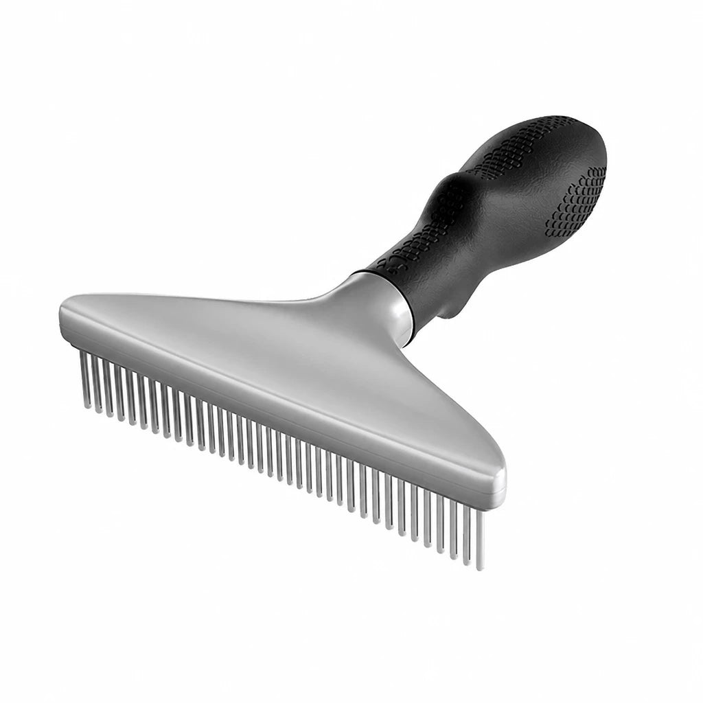 Dog & Cat Detangling Rake Comb for Long-Haired Coats