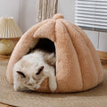 Enclosed Pet Tent Bed for Cats and Small Dogs