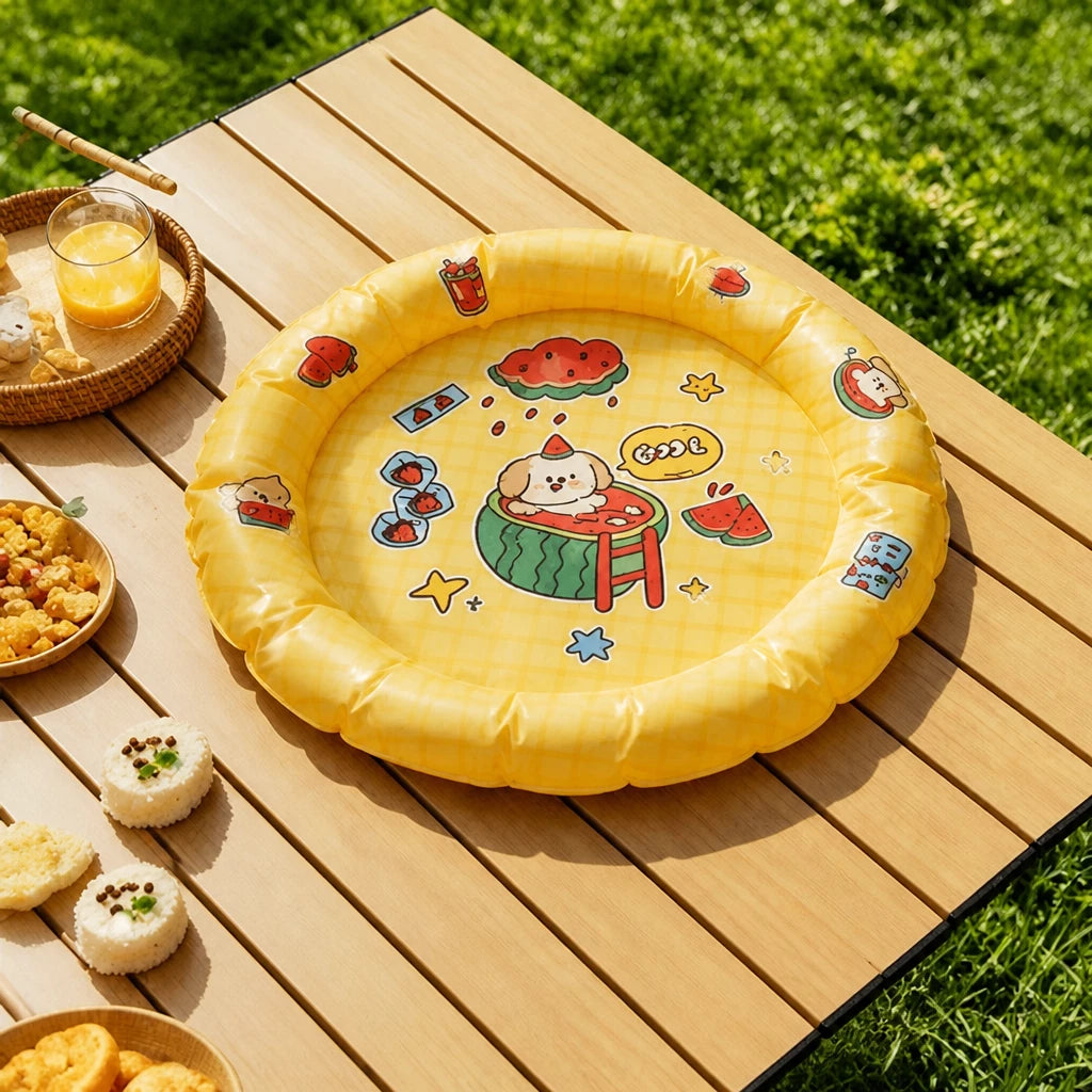 Round Nylon Pet Mat for Dogs and Cats