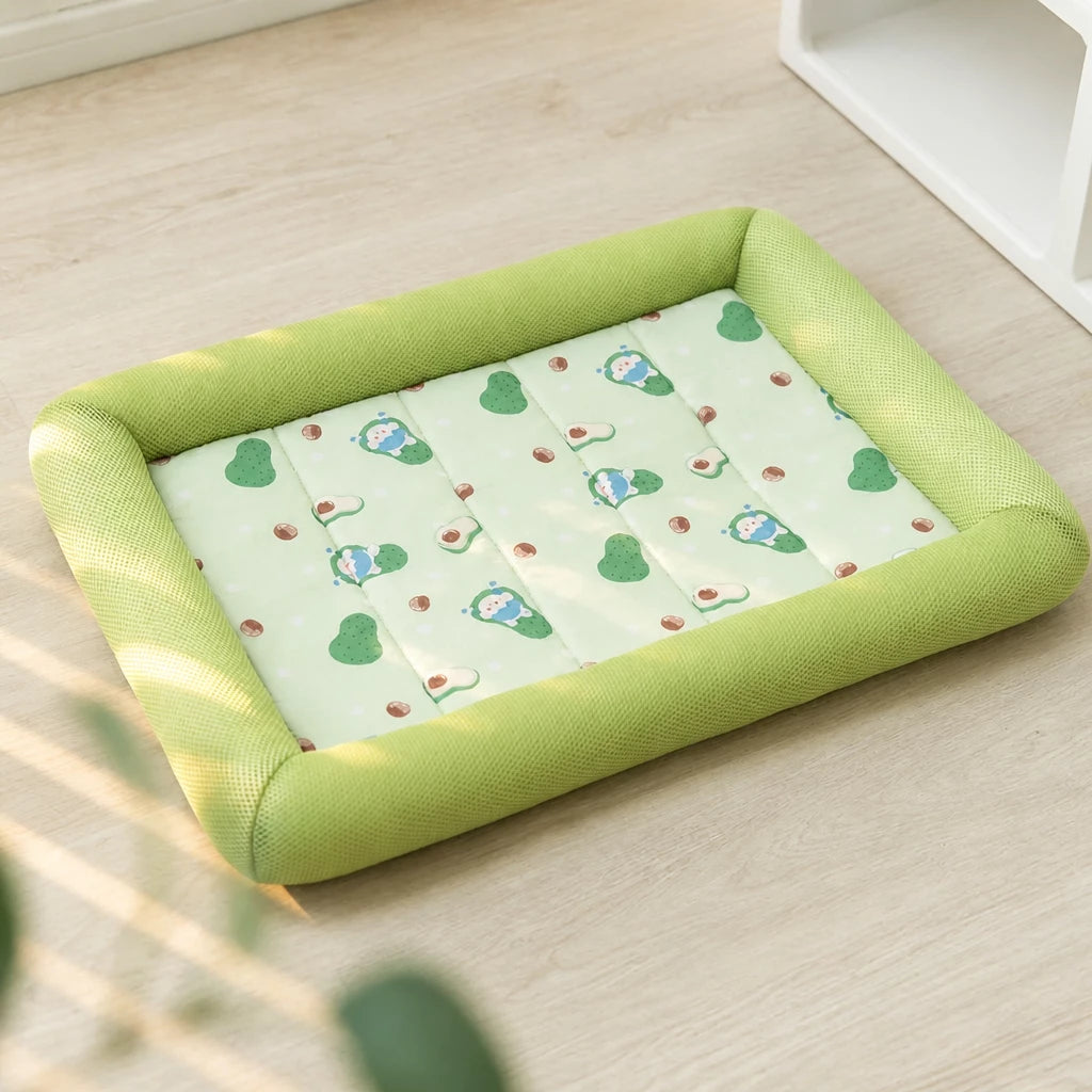 Removable Washable Fabric Dog Bed for Year-Round Use